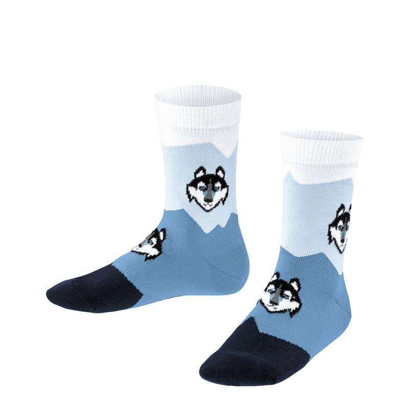 Otroške nogavice FALKE Husky SO powder blue