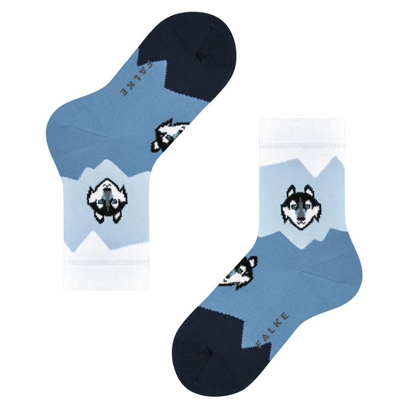 Otroške nogavice FALKE Husky SO powder blue