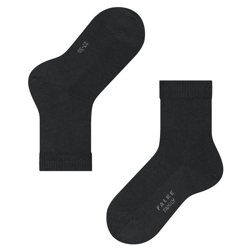 Otroške nogavice FALKE Family SO black