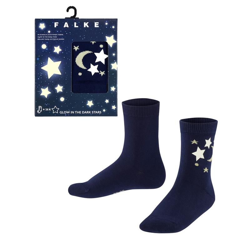 Otroške nogavice FALKE Glowing Nightsky Giftset dark night