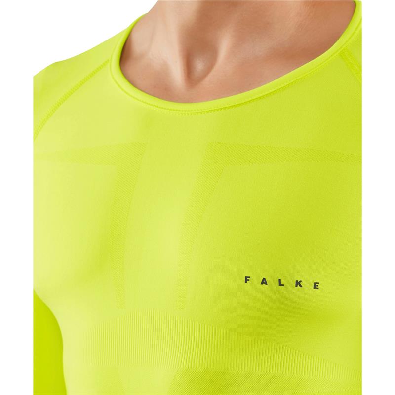 Moška majica FALKE W Longsleeved Shirt Tight m bright yellow