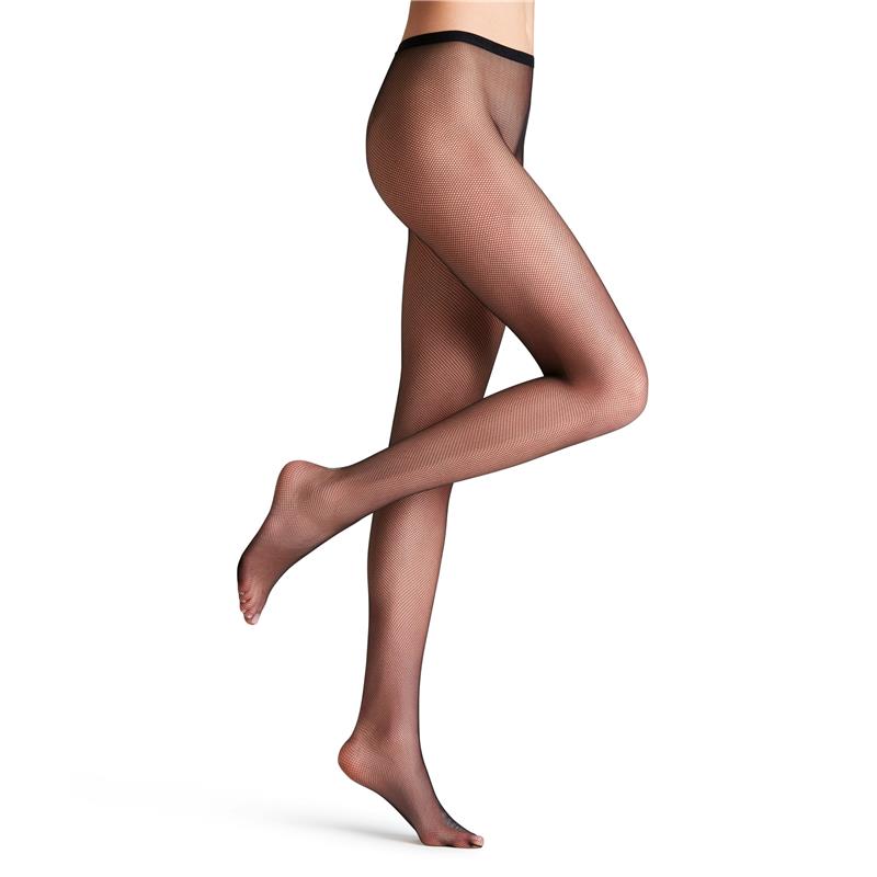 Ženske hlačne nogavice FALKE Net TI black