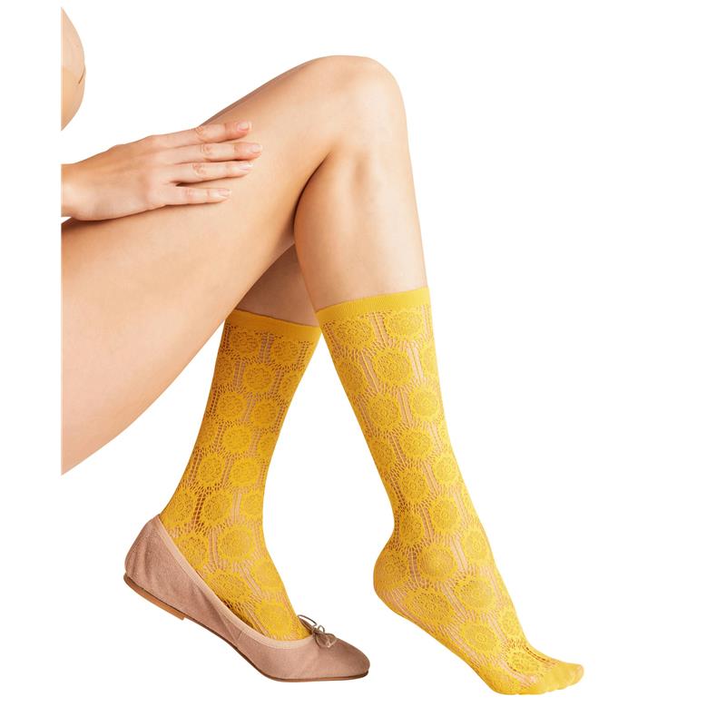 Nogavice FALKE Berry Trim SO sun ray