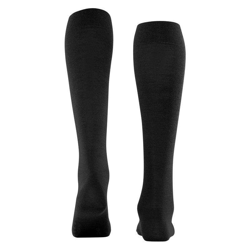 Nogavice FALKE Softmerino KH black