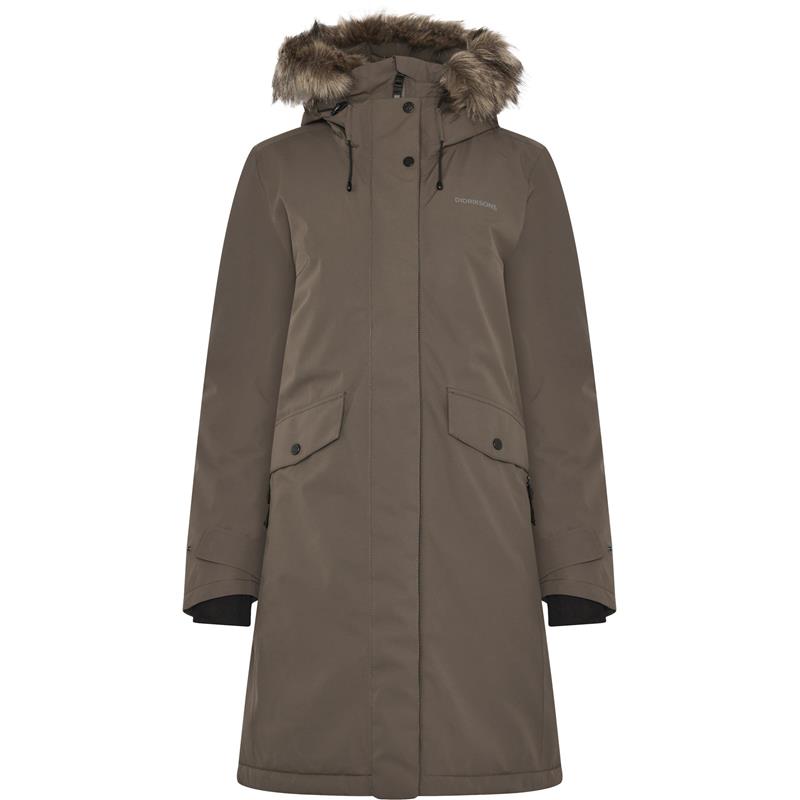 Ženska jakna ERIKA WNS PARKA 3 Brown