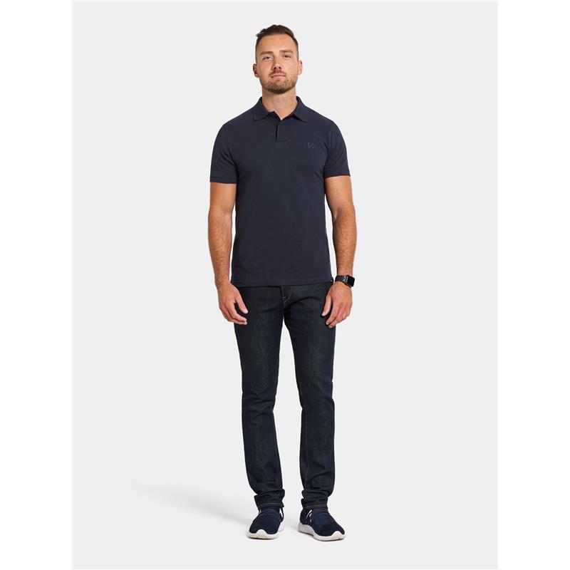 Moška polo majica VILLE USX PIKE 3 Dark Night Blue