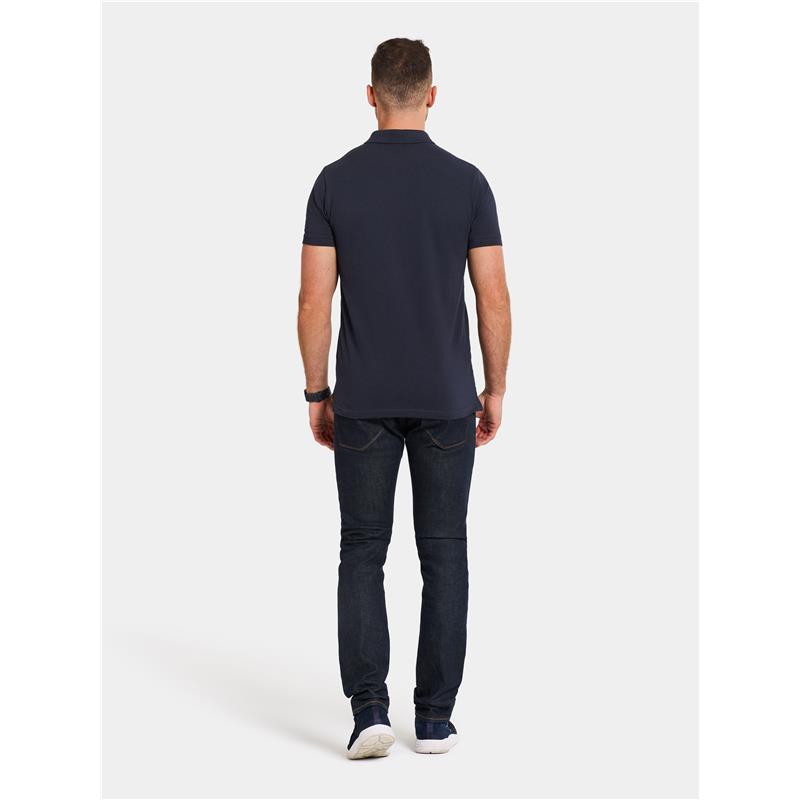 Moška polo majica VILLE USX PIKE 3 Dark Night Blue
