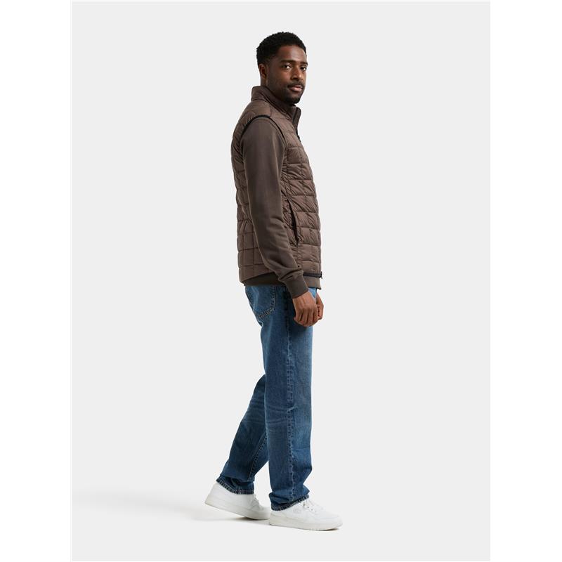 Moški brezrokavnik SAMUEL USX VEST Mocha Brown