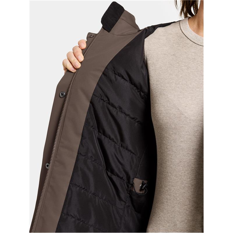 Ženska jakna ALANA WNS PARKA Brown