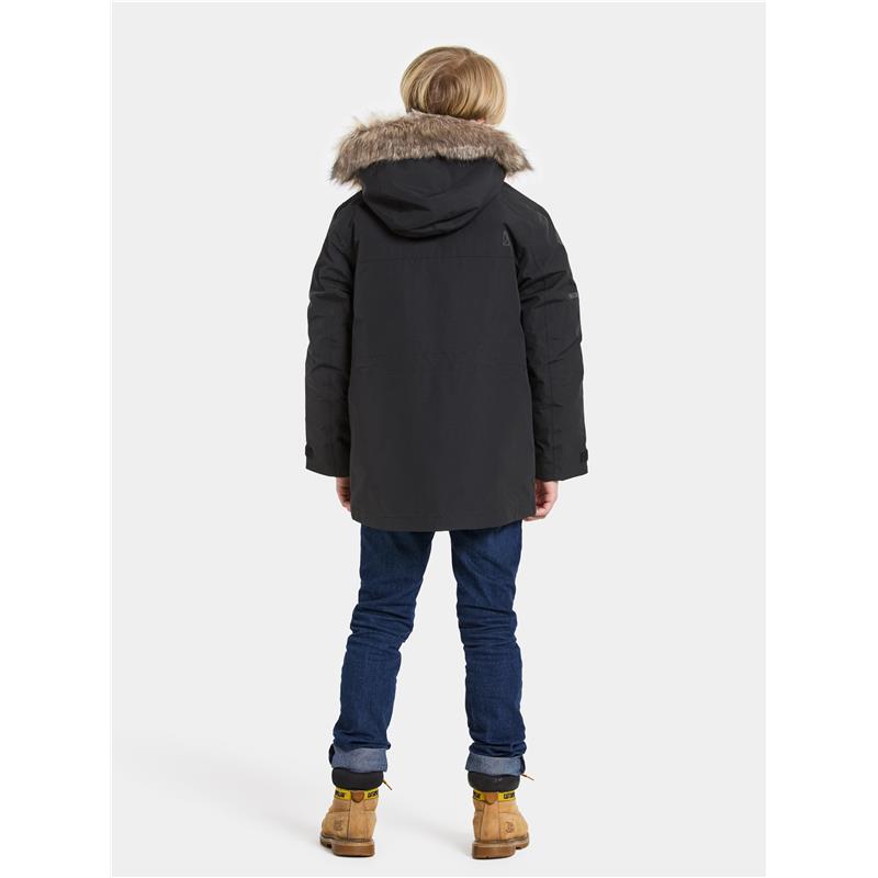 Otroška jakna SYLVIN KIDS PARKA Black
