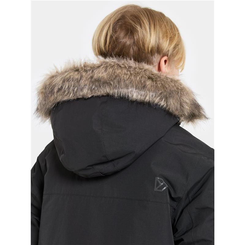 Otroška jakna SYLVIN KIDS PARKA Black
