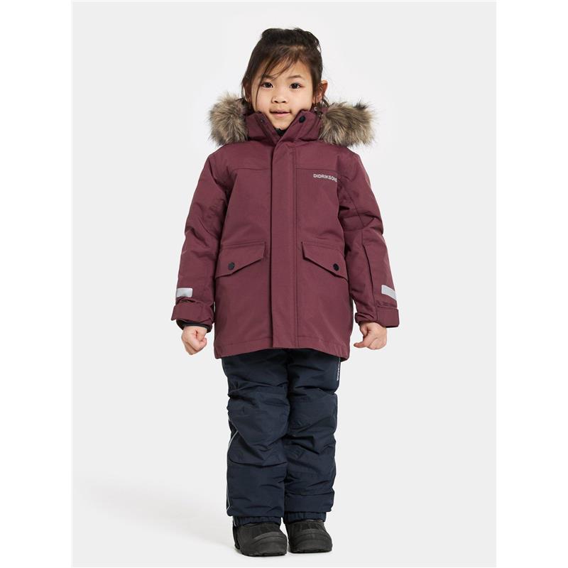 Otroška jakna BJÄRVEN KIDS PARKA 4 Red