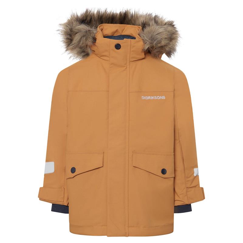 Otroška jakna BJÄRVEN KIDS PARKA 4 Brown