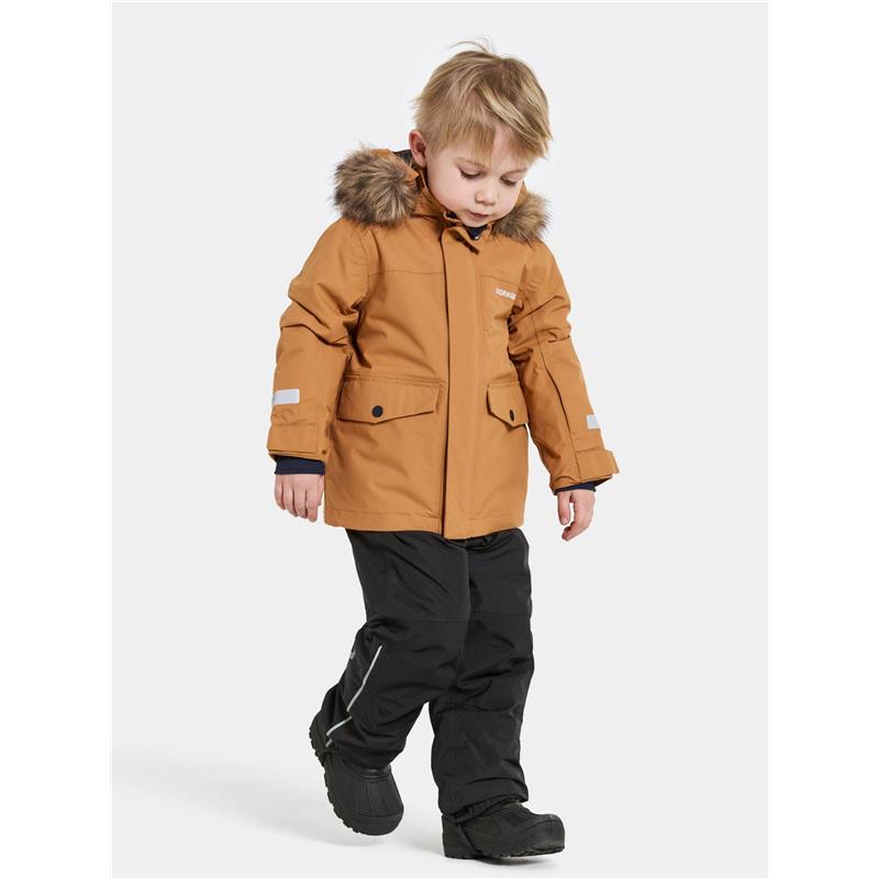 Otroška jakna BJÄRVEN KIDS PARKA 4 Brown