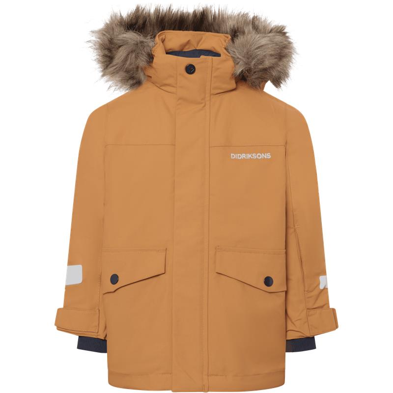 Otroška jakna BJÄRVEN KIDS PARKA 4 Brown