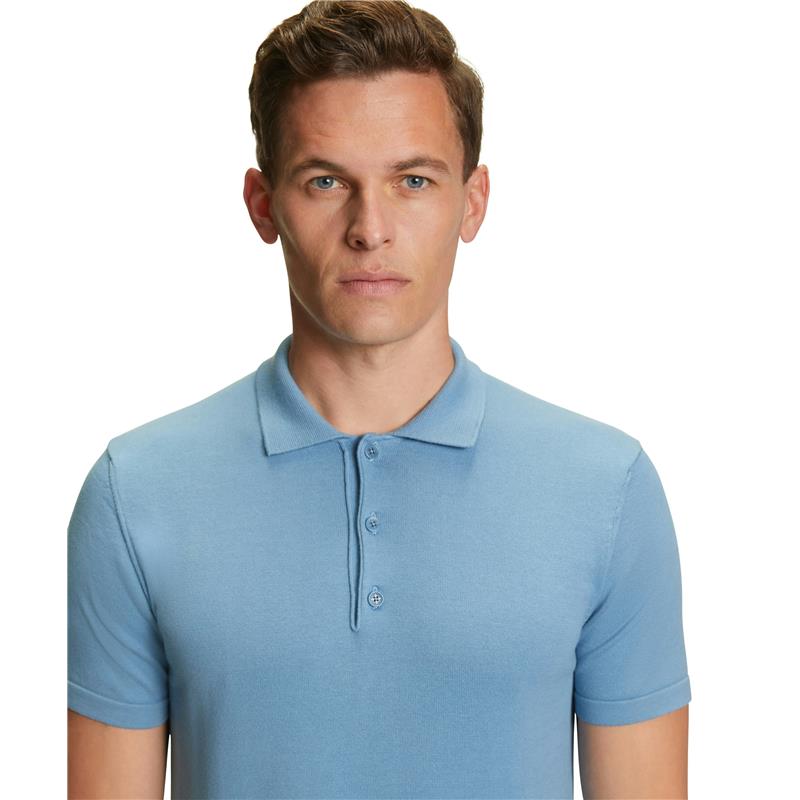 Moška polo majica FAV Cotton Polo Shirt m azure