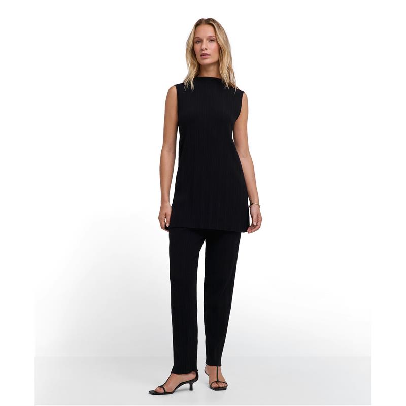 Ženske hlače FIN Plissee Pants w black