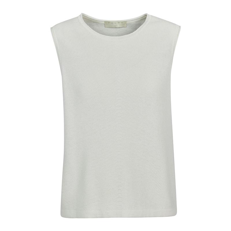 Ženska majica FIN Linen Top w off-white
