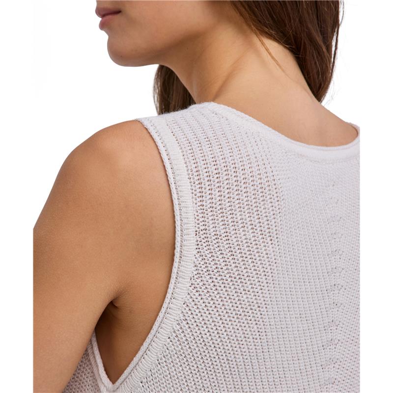 Ženska obleka FIN Linen Dress w off-white