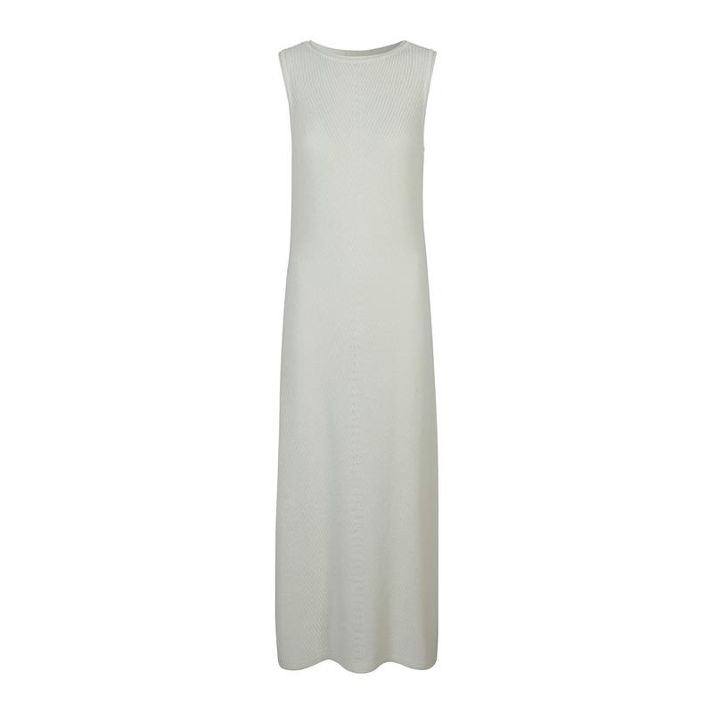 Ženska obleka FIN Linen Dress w off-white