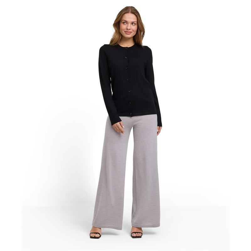 Ženska jopa FAV Merino X-fine Cardigan w black