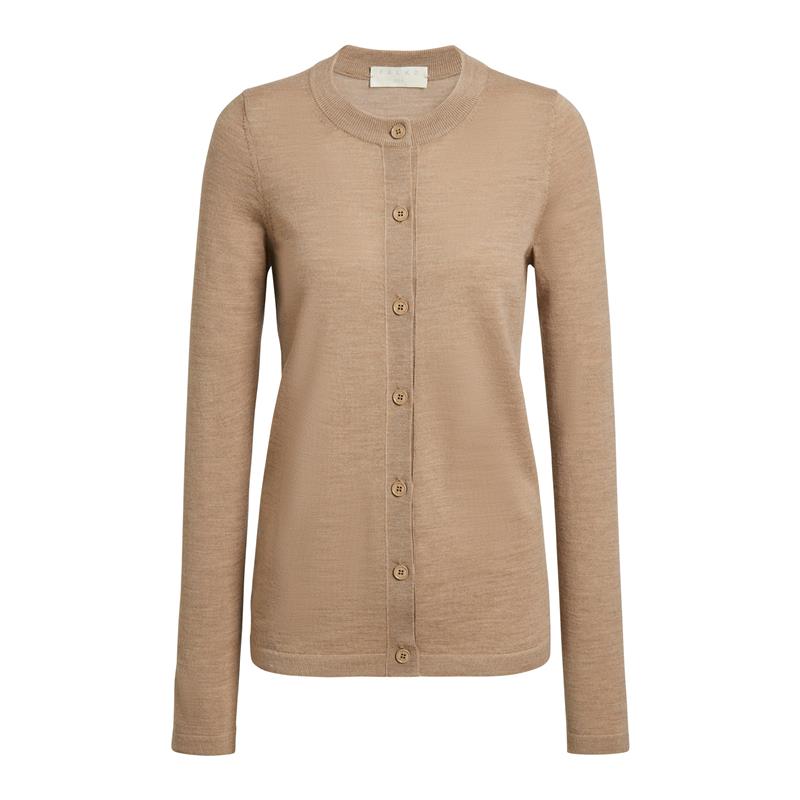 Ženska jopa FAV Merino X-fine Cardigan w camel