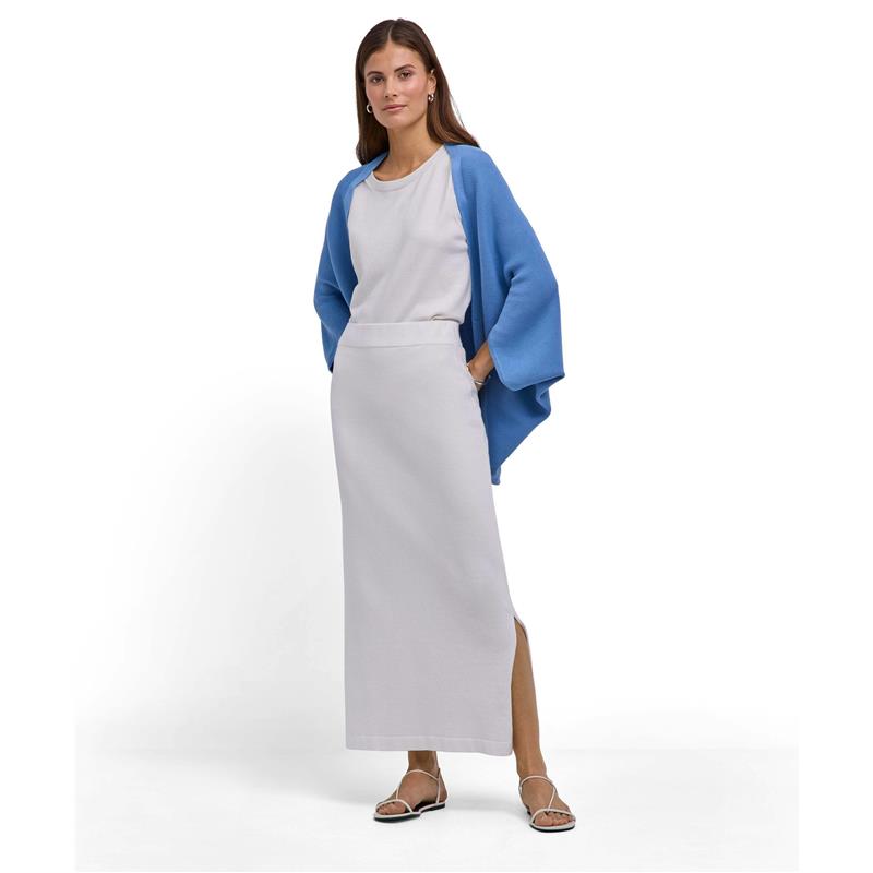 Žensko krilo FAV Cotton Midi Skirt w off-white