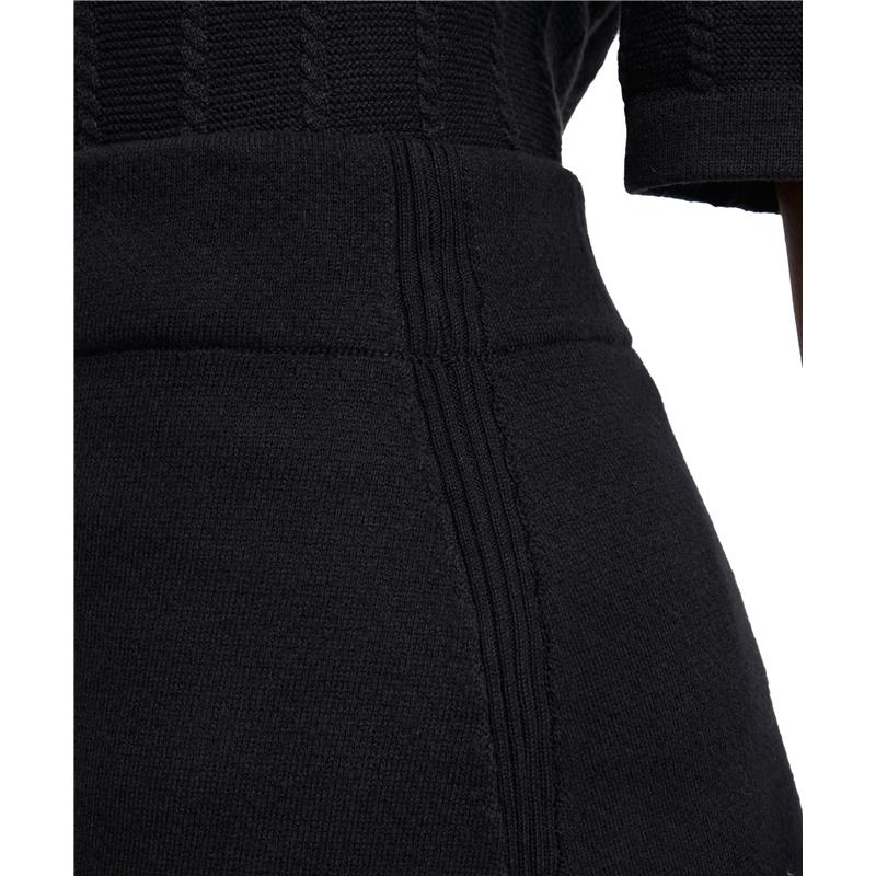 Žensko krilo FAV Cotton Midi Skirt w black