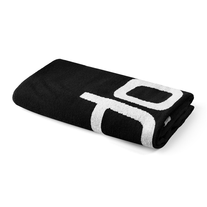 Brisača LOGO TOWEL AU BLACK/WHITE