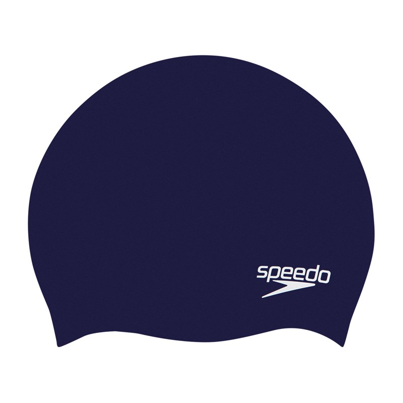 Otroška plavalna kapa MOULDED SILICONE CAP NAVY