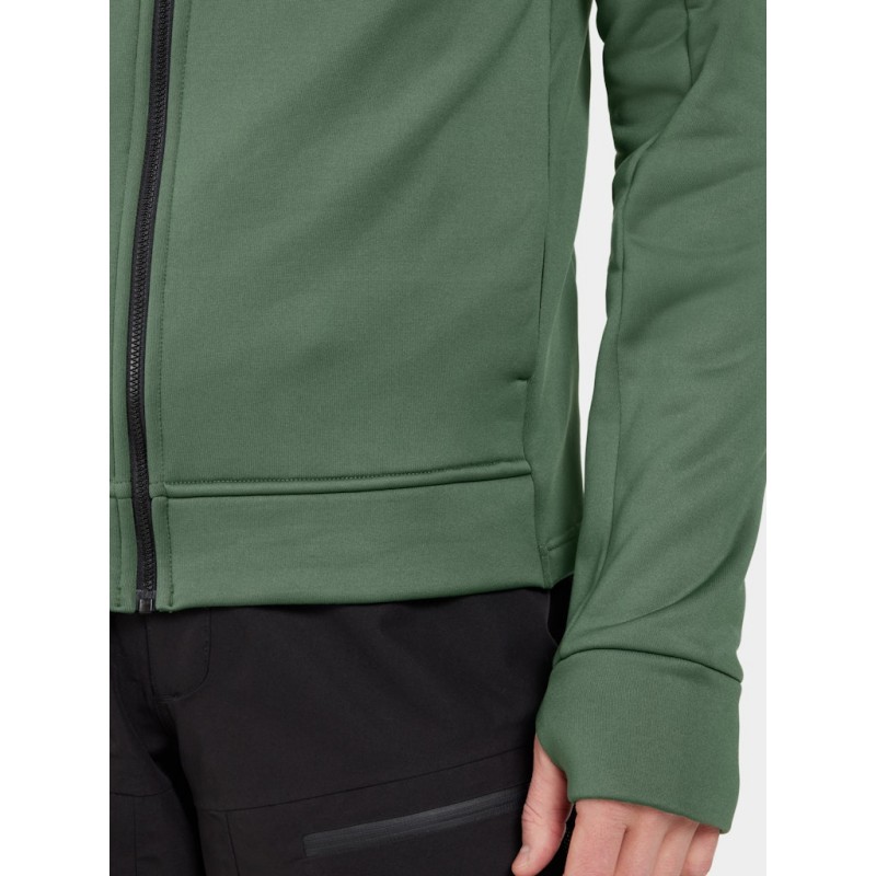 Moška jopa ACKE USX FULLZIP 4 Dark Moss