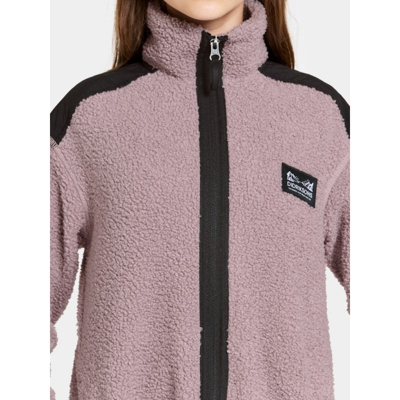 Otroška jopa AMPERE KIDS FZ L Dusty lilac