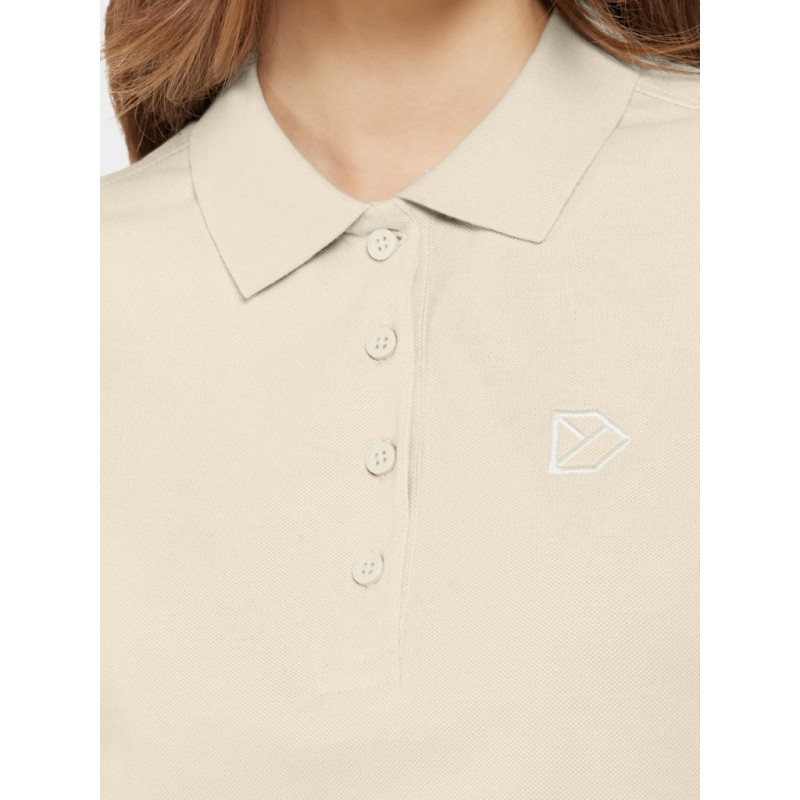 Ženska majica WIVI WNS POLO Light Beige