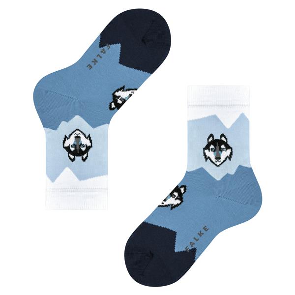 Otroške nogavice FALKE Husky SO powder blue