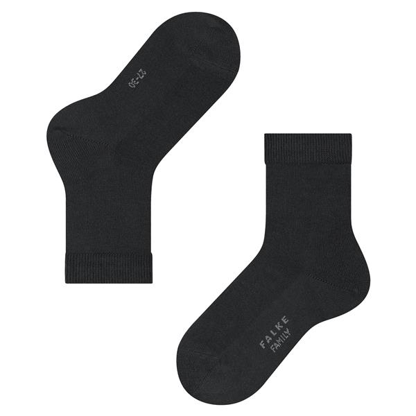 Otroške nogavice FALKE Family SO black