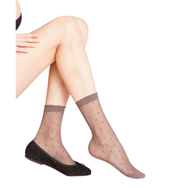 Nogavice FALKE Dot SO platinum