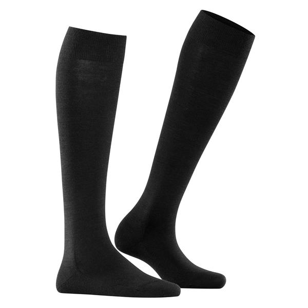 Nogavice FALKE Softmerino KH black