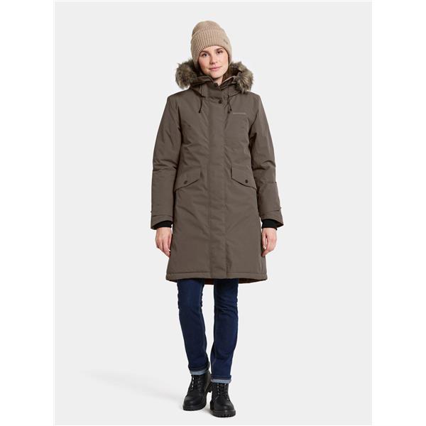 Ženska jakna ERIKA WNS PARKA 3 Brown