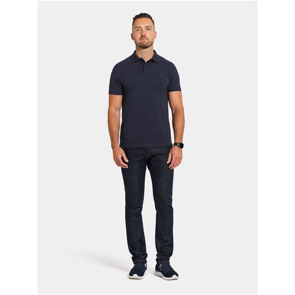 Moška polo majica VILLE USX PIKE 3 Dark Night Blue