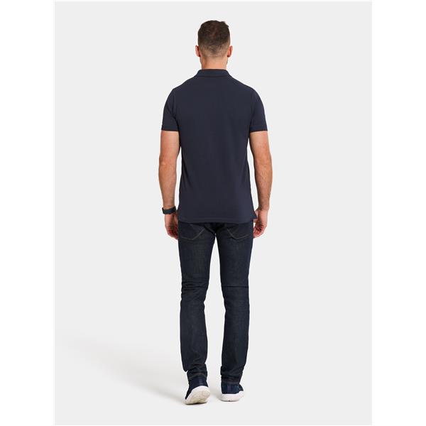Moška polo majica VILLE USX PIKE 3 Dark Night Blue