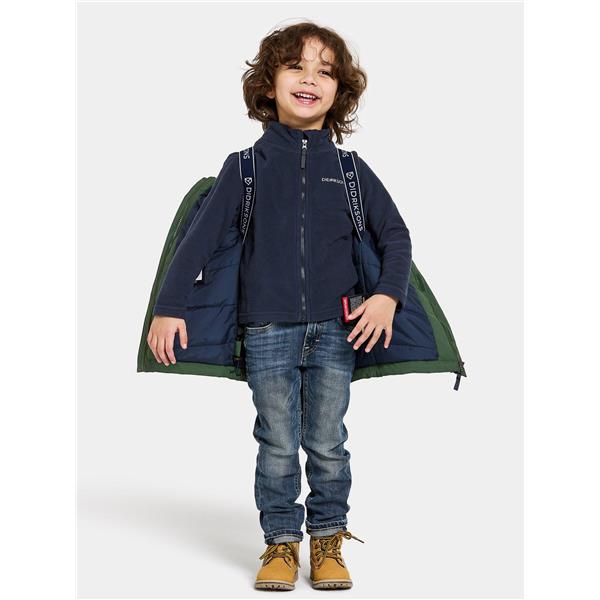 Otroška jakna BJÄRVEN KIDS PARKA 3 Pine Green