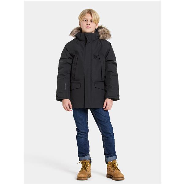 Otroška jakna SYLVIN KIDS PARKA Black