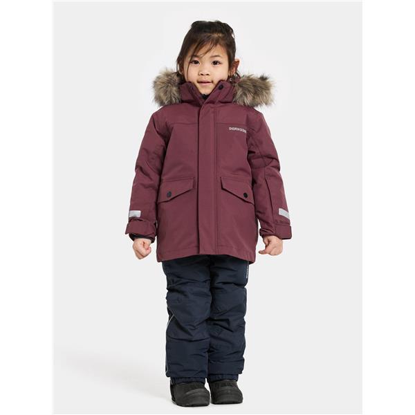 Otroška jakna BJÄRVEN KIDS PARKA 4 Red