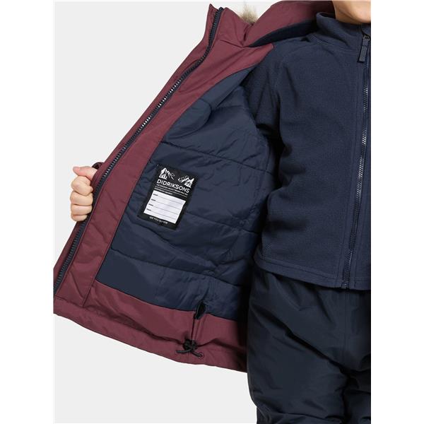 Otroška jakna BJÄRVEN KIDS PARKA 4 Red