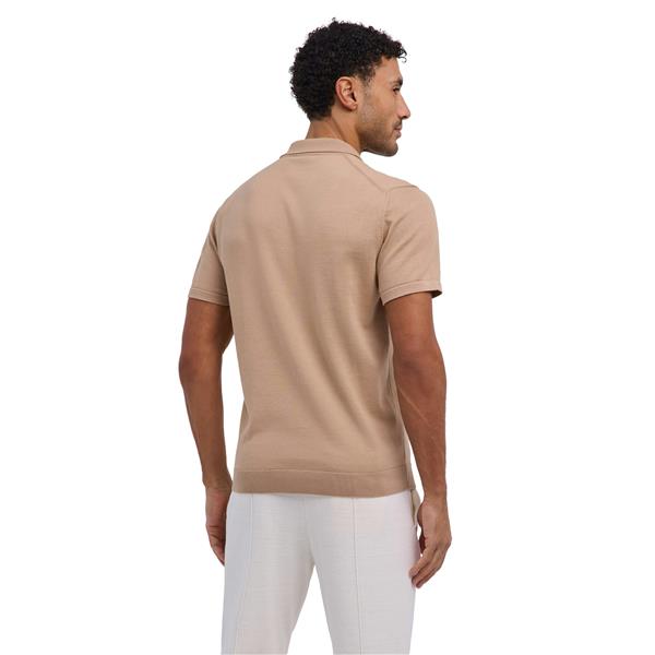 Moška polo majica FAV Cotton Polo Shirt m sesame