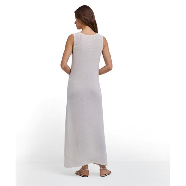 Ženska obleka FIN Linen Dress w off-white