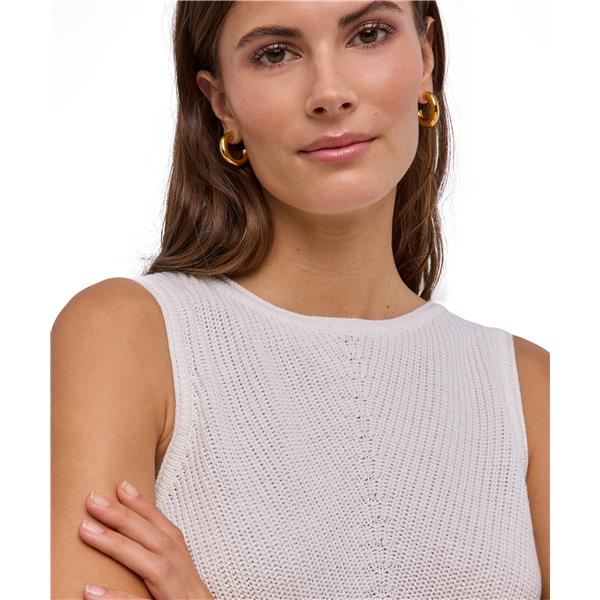 Ženska obleka FIN Linen Dress w off-white