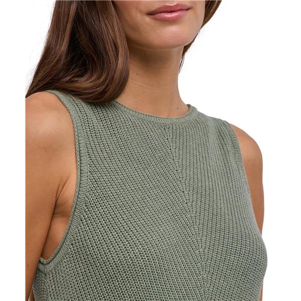 Ženska obleka FIN Linen Dress w grass