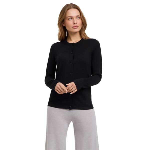 Ženska jopa FAV Merino X-fine Cardigan w black