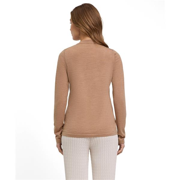 Ženska jopa FAV Merino X-fine Cardigan w camel